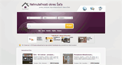Desktop Screenshot of nehnutelnosti-sala.eu